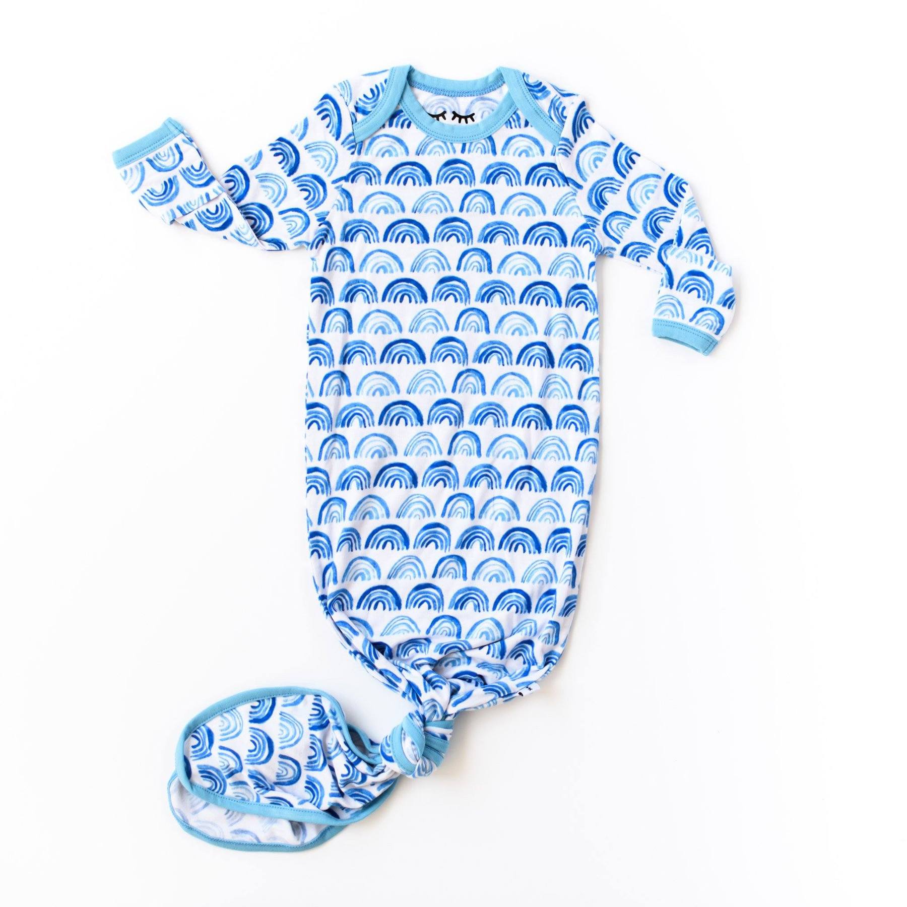 Little Sleepies Infant Knot Gown